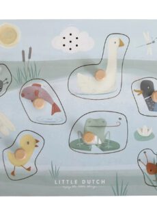 Little Dutch Houten geluidenpuzzel Little Goose