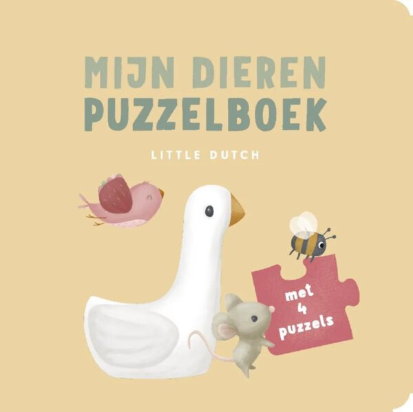 Little Dutch Little Dutch: Mijn dieren puzzelboek