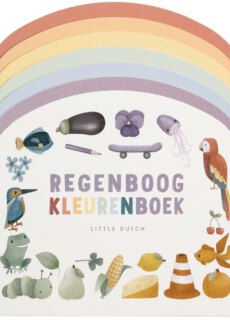 Little Dutch Little Dutch: Regenboog kleurenboek