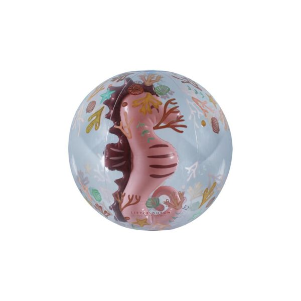 Little Dutch Ocean Dreams strandbal 3D Roze