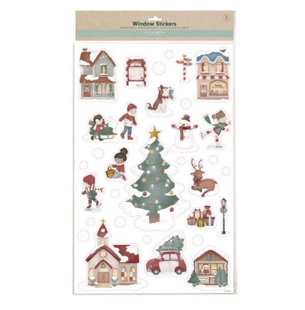 Little Dutch Raamstickers Kerst