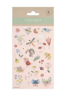 Little Dutch Stickervel Flowers & Butterflies