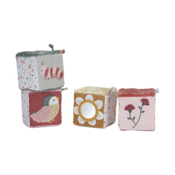 Little Dutch Zachte Blokkenset  Flowers & Butterflies