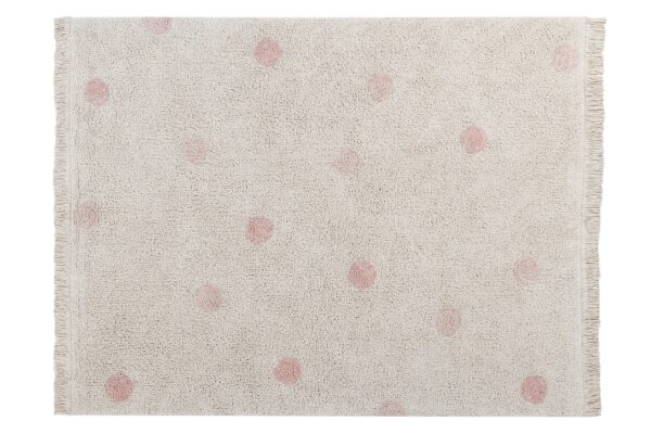 Lorena Canals Hippy Dots Vintage Nude | Vloerkleed