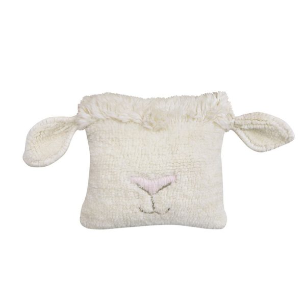 Lorena Canals Woolable Cushion Pink Nose Sheep | Gebreid Kussen 35x35 cm