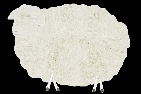 Lorena Canals Woolable Rug Pink Nose Sheep | Wollen Vloerkleed 120 x 70 CM