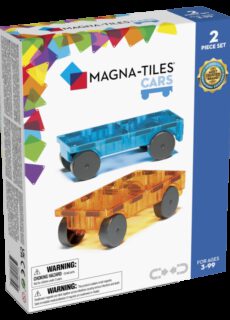 MAGNA-TILES® Uitbreidingsset Cars 2 stuks Blauw en Geel