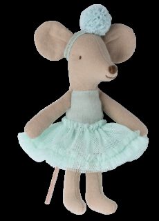 Maileg Ballerina Mouse Mint