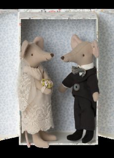 Maileg Bruidspaar Wedding mice couple in box