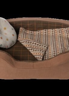 Maileg Hondenmand Dog Basket Brown