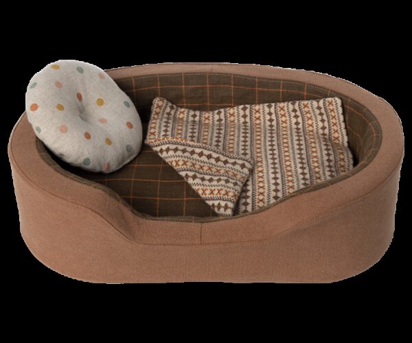 Maileg Hondenmand Dog Basket Brown