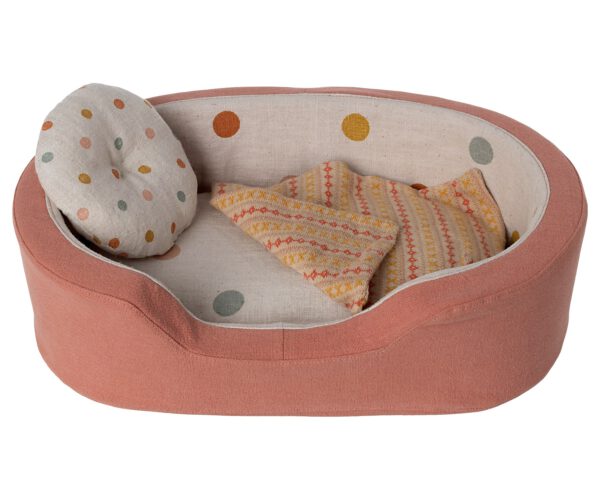 Maileg Hondenmand Dog Basket Coral