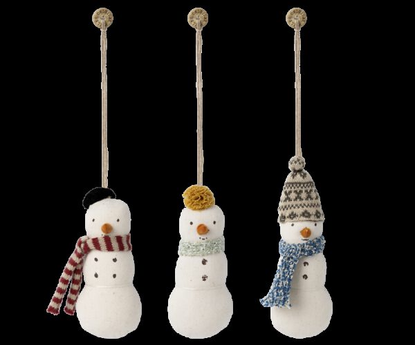 Maileg Kerstboomhanger Snowman Ornament Assorti