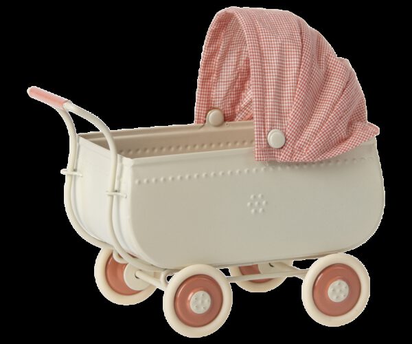 Maileg Micro Kinderwagen Coral