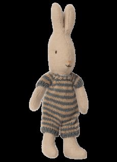 Maileg Micro Rabbit Blauw Beige