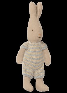 Maileg Micro Rabbit Blauw Geel