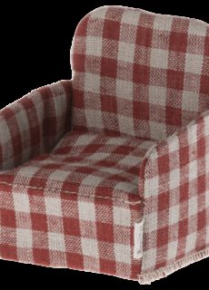 Maileg Muizen Fauteuil Stoel Rood