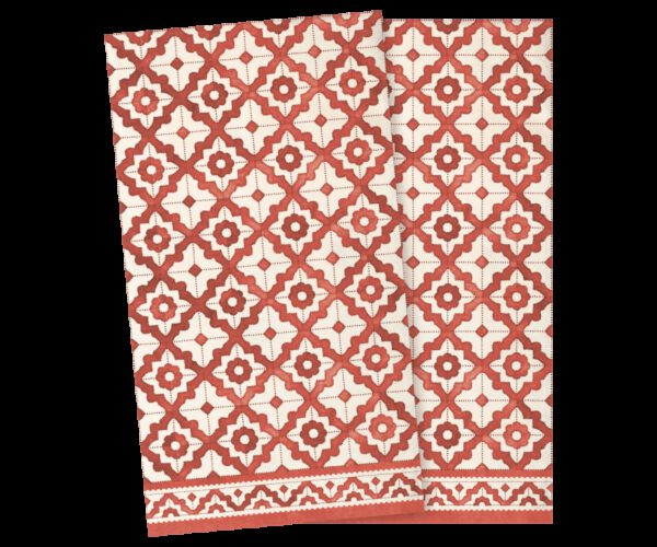 Maileg Napkin Moziek Rood Servetten Large