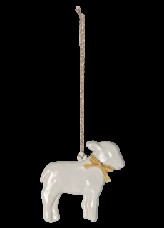 Maileg Pasen Easter Metal Ornament Lamb Yellow