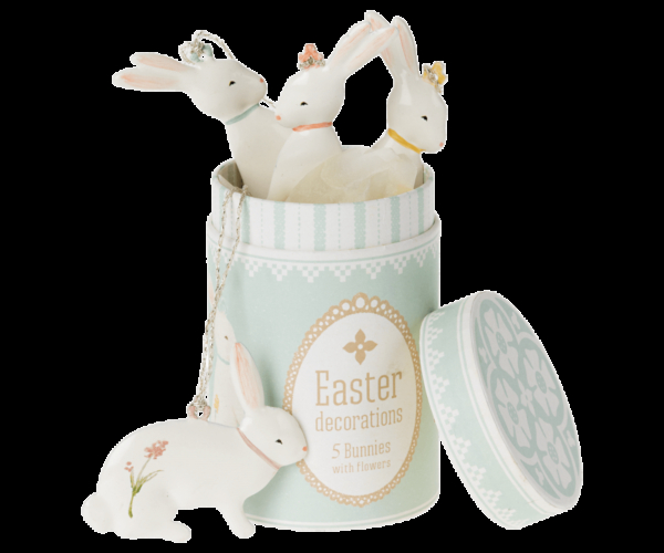 Maileg Pasen Easter Metal Ornaments Bunny