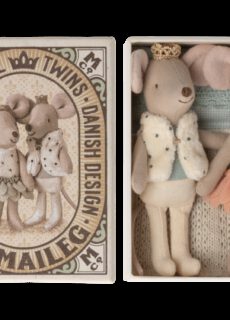 Maileg Tweeling Twins Royal Mice