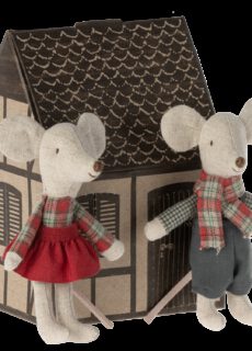 Maileg Tweeling Twins Winter Mice