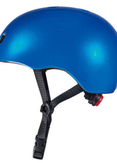 Micro Step Helm Deluxe Blauw Metallic Maat S