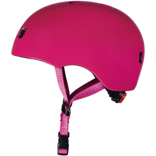 Micro Step Helm Deluxe Framboos Roze Maat S