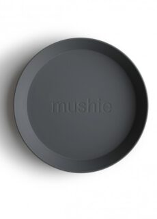 Mushie Borden Rond | Smoke (2 stuks)