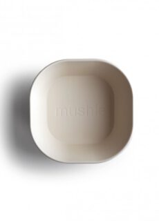 Mushie Kom Vierkant | Ivory (2 stuks)