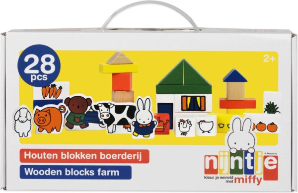 Nijntje Houten blokken boerderij