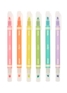 OOLY Neon Markeerstiften Dual Liner Double Ended