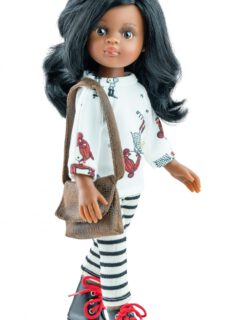 Paola Reina Pop Amigas | Nora met Tas (32cm)