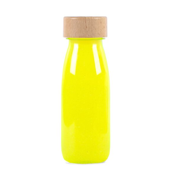 Petit Boum Float Bottle Fluor Geel