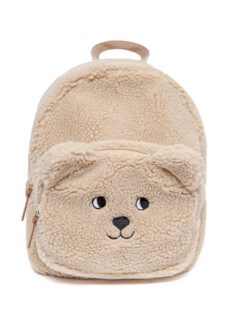 Petit Monkey Backpack Teddy Sand