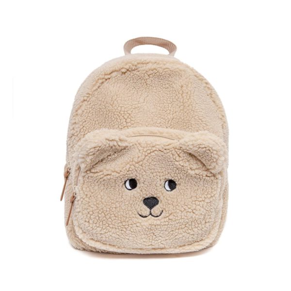 Petit Monkey Backpack Teddy Sand