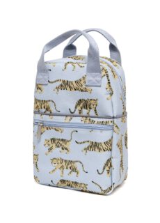 Petit Monkey Backpack Tigers Grey S