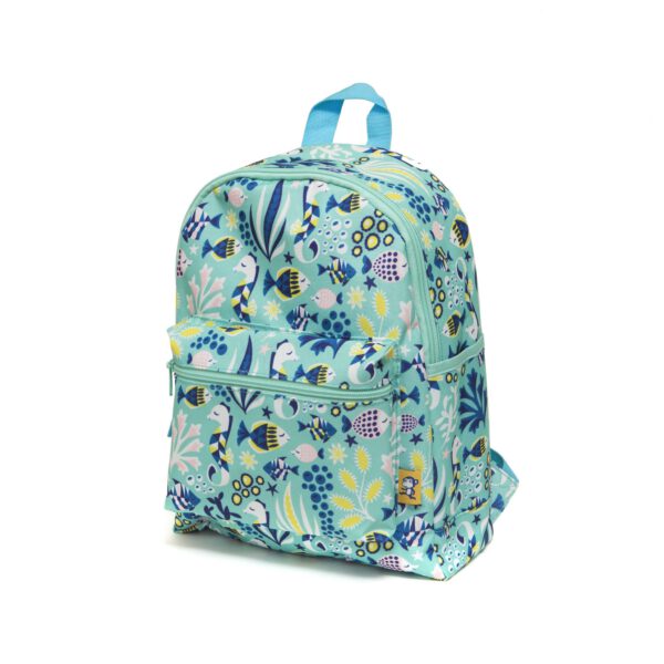 Petit Monkey Backpack Under the Sea | Green