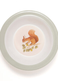 Petit Monkey Melamine Bowl Bear Sage