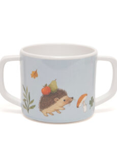 Petit Monkey Melamine Cup Fox Dove Blue