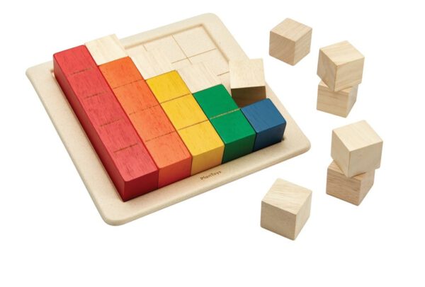 Plan Toys Colored Counting Blocks