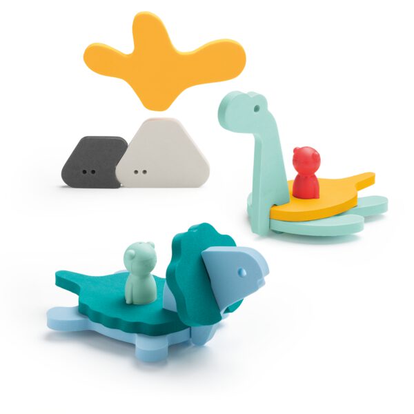 Quut Quutopia Badpuzzel Puzzle Friends Dino World