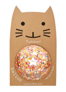 Ratatam Confetti balls cat 22cm