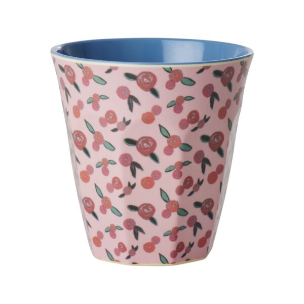 Rice Melamine Beker A Rose is a Rose