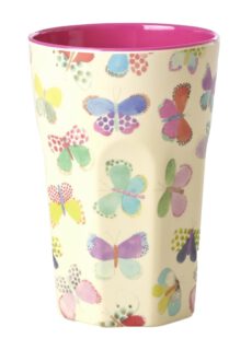 Rice Melamine Beker Butterfly Large