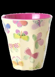 Rice Melamine Beker Butterfly Medium