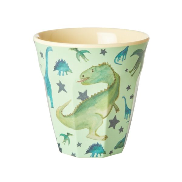 Rice Melamine Beker Dino Medium