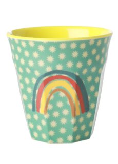 Rice Melamine Beker Rainbow and Stars Medium