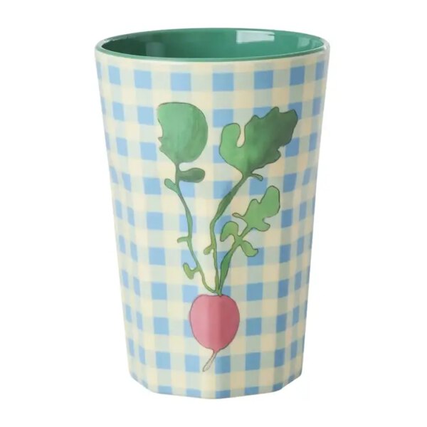 Rice Melamine Beker Ravishing Radish Large