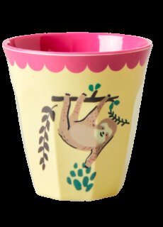 Rice Melamine Beker Sloth Luiaard Medium